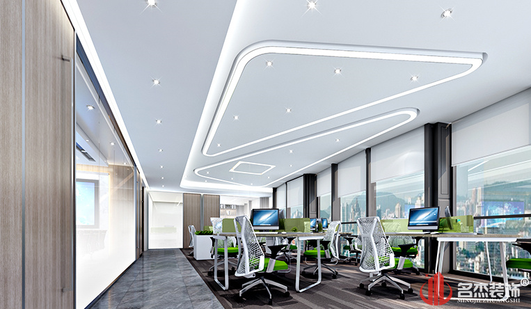 外貿區辦公室效果圖